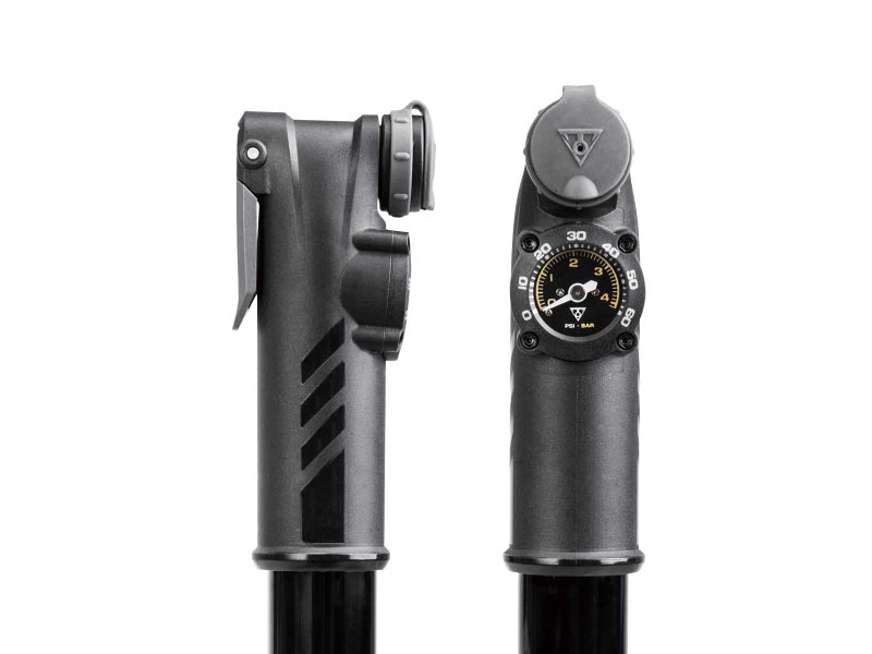 TOPEAK مضخة توبيك الجبلية الصغيرة دا سوداء، مع مقياس، 8.8 x 1.8 x 1.3 - Image 2
